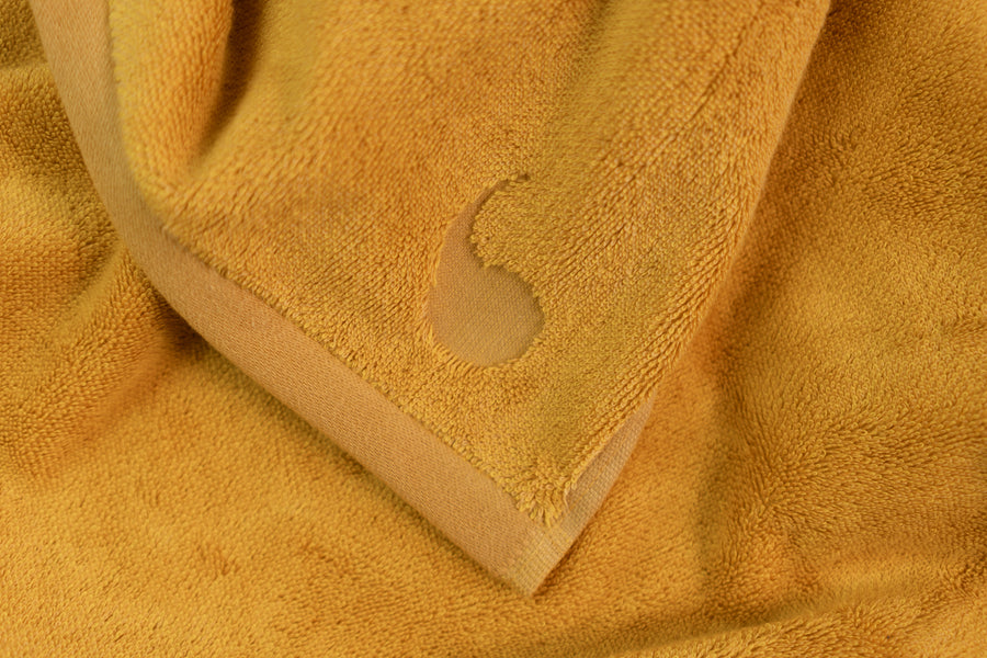 Ahangama yellow guest towel (set of four) - Four Leaves