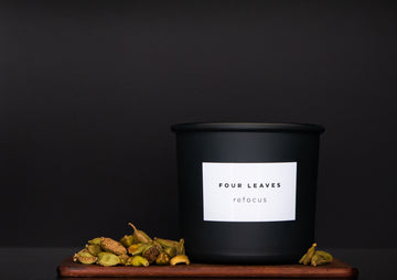 Refocus scented candle - Four Leaves