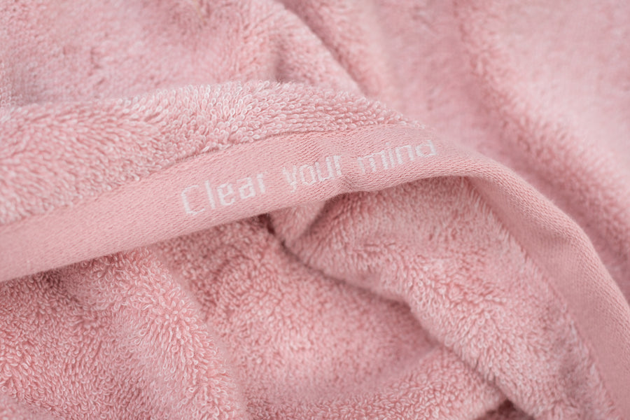 Namal Uyana pink guest towel (set of four) - Four Leaves