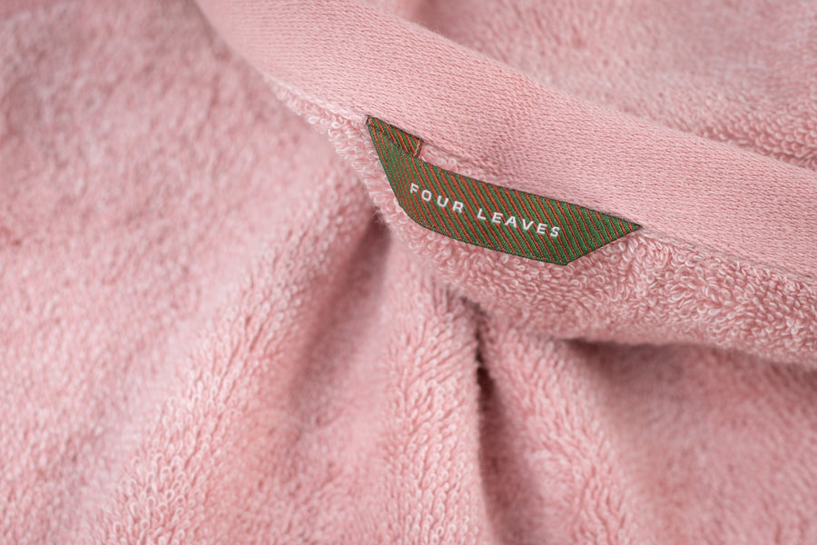 Namal Uyana pink guest towel (set of four) - Four Leaves