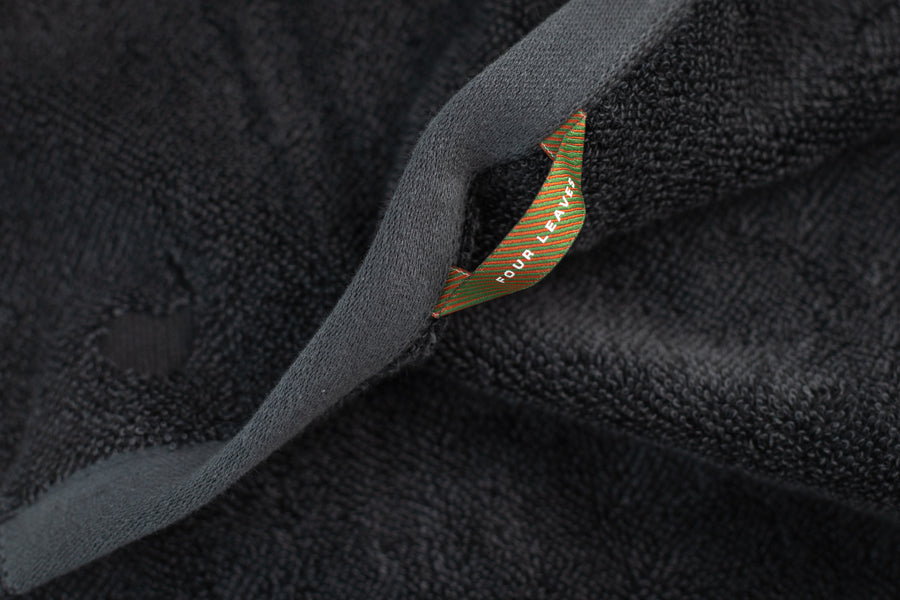 Pinnawala grey guest towel (set of four) - Four Leaves